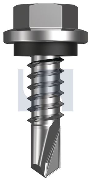 SCREW SDM HEX SEAL C4 14-10 X 22